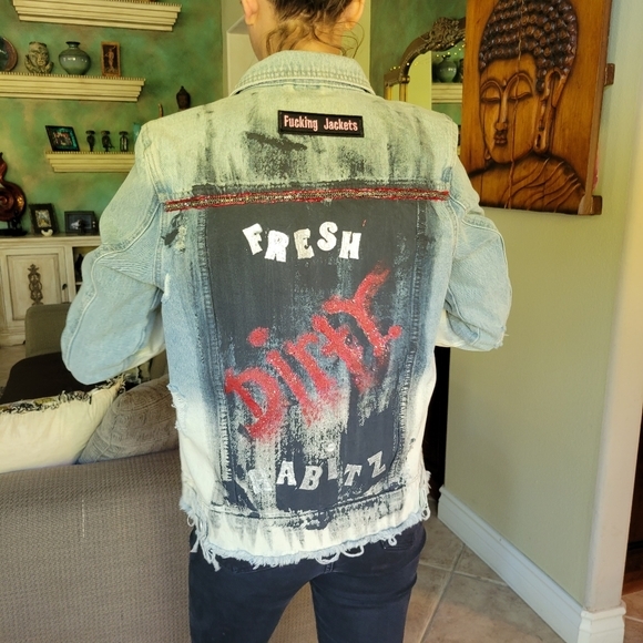 Rockstar jean jacket. - Picture 4 of 7